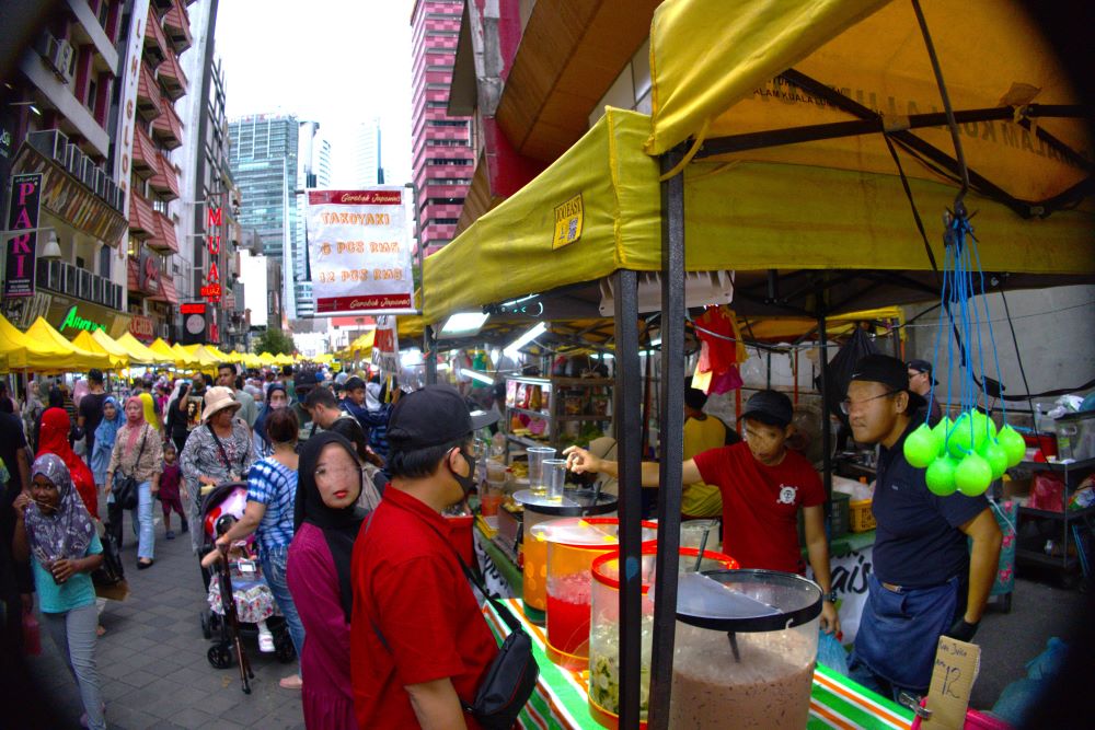 夜市見物